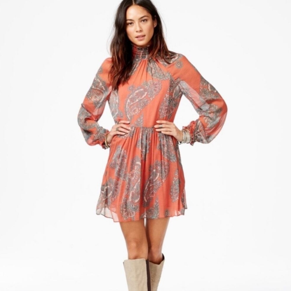 Free People Forget Me Not Moonstruck Mini dress size small
